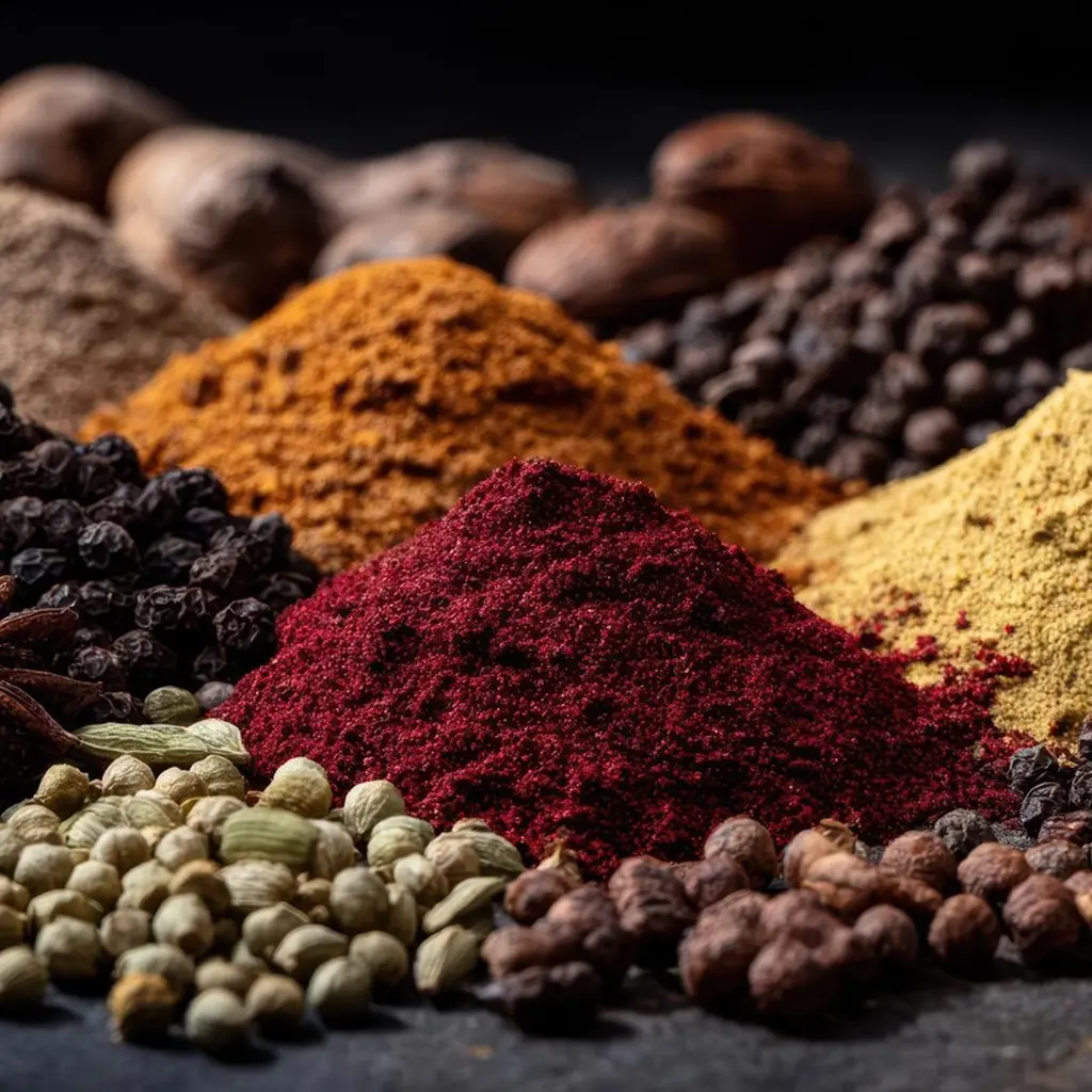 Kerala Spices - A collection of the finest spices sourced fresh from Kerala's high ranges.