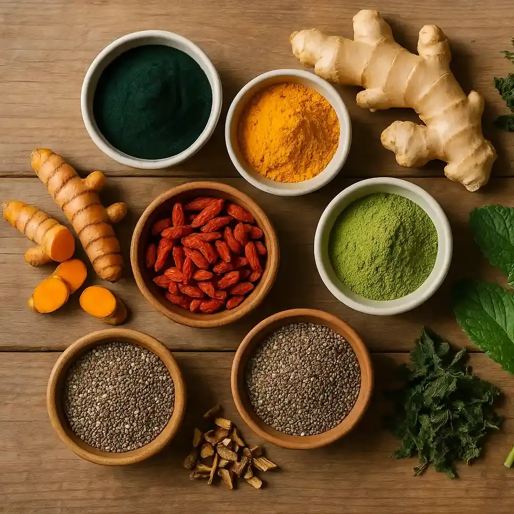 Natural Herbs - Dried natural herbs and botanicals for culinary, tea, and wellness use.